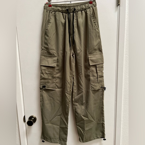 3 pack Men's Drawstring Cargo Pants - Picture 2 of 6